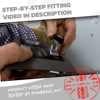 Gear Mode Switch - Repair & Refurb Kit - Black - for Range Rover L322 2002-06