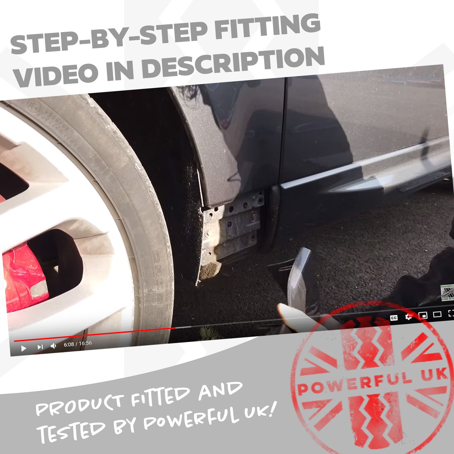 Lower Door Mouldings for Range Rover Sport L494 - Gloss Black