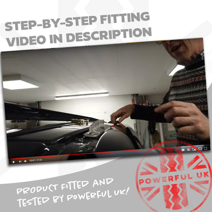 Roof Rails and Cover Strip Kit for Range Rover Sport L494 - Black - Genuine