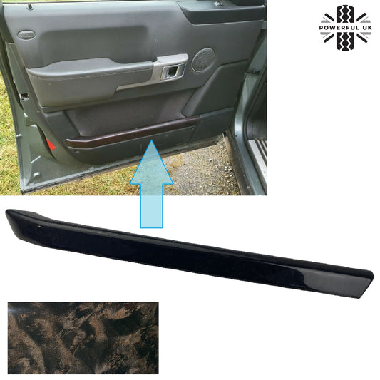 Front Left Door Pocket Capping - Prussian Blue for Range Rover L322