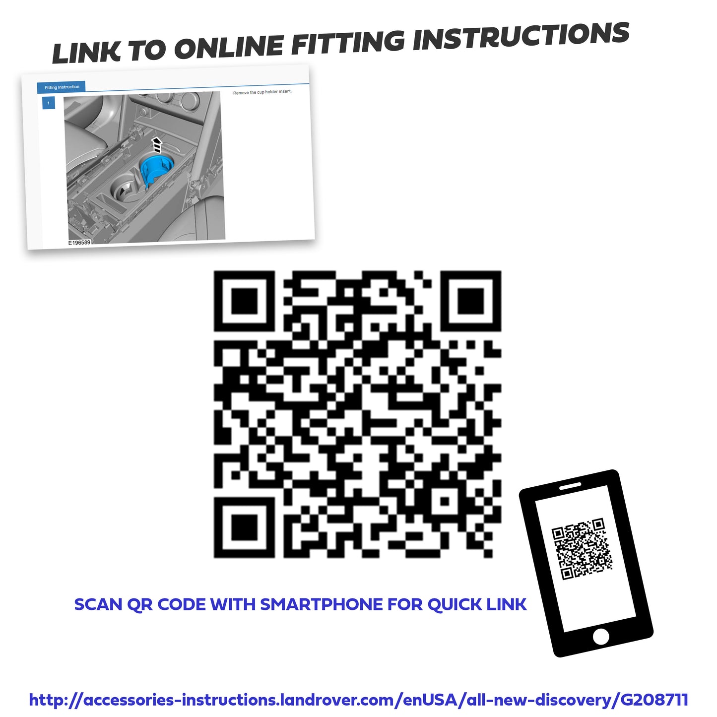 Wireless phone charger - Genuine - for Land Rover Discovery 5  [VPLRV0118]