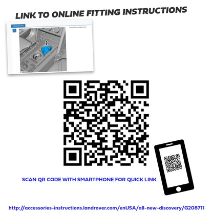 Wireless phone charger - Genuine - for Land Rover Discovery 5  [VPLRV0118]