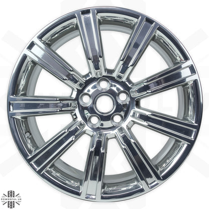 21" Forged Machine Polished Alloy Wheels - Set of 4 for Range Rover Sport L494 Genuine