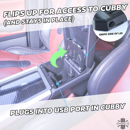 Wireless Charging Tray for Range Rover Evoque 1 - for Early Type Cubby Box