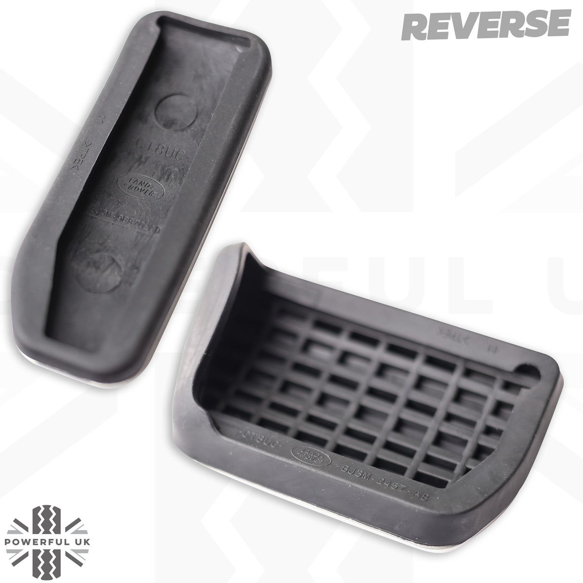 Alloy Foot Pedals (2pc) for the Land Rover Discovery Sport Automatic (pre 2021) - Genuine