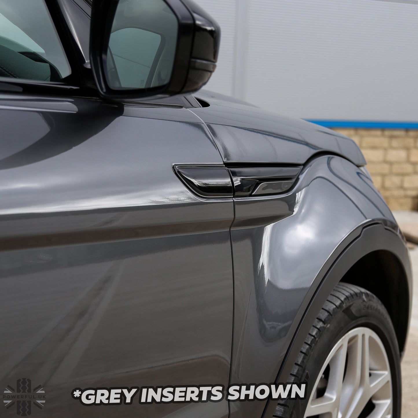 Side Vent Inserts - Gloss Black for Range Rover Evoque