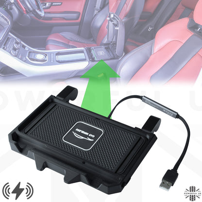 Wireless Charging Tray for Range Rover Evoque 1 - for Early Type Cubby Box