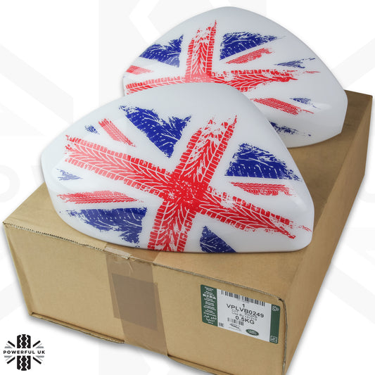 Mirror Caps - Genuine - Union Jack for Jaguar F-Pace