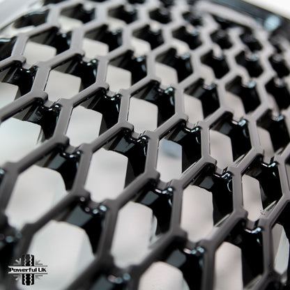 Front Grille - All Black - Aftermarket for Range Rover L405 SVO Style