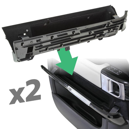 Flip-Down Front Door Pocket Upgrade Kit (Left & Right) for Range Rover L494