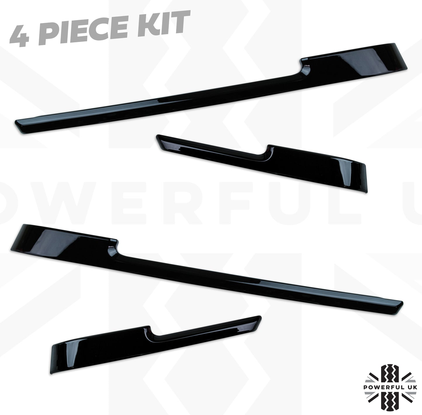 4x Door bin pocket liner Covers for Range Rover Sport L494 2013-17
