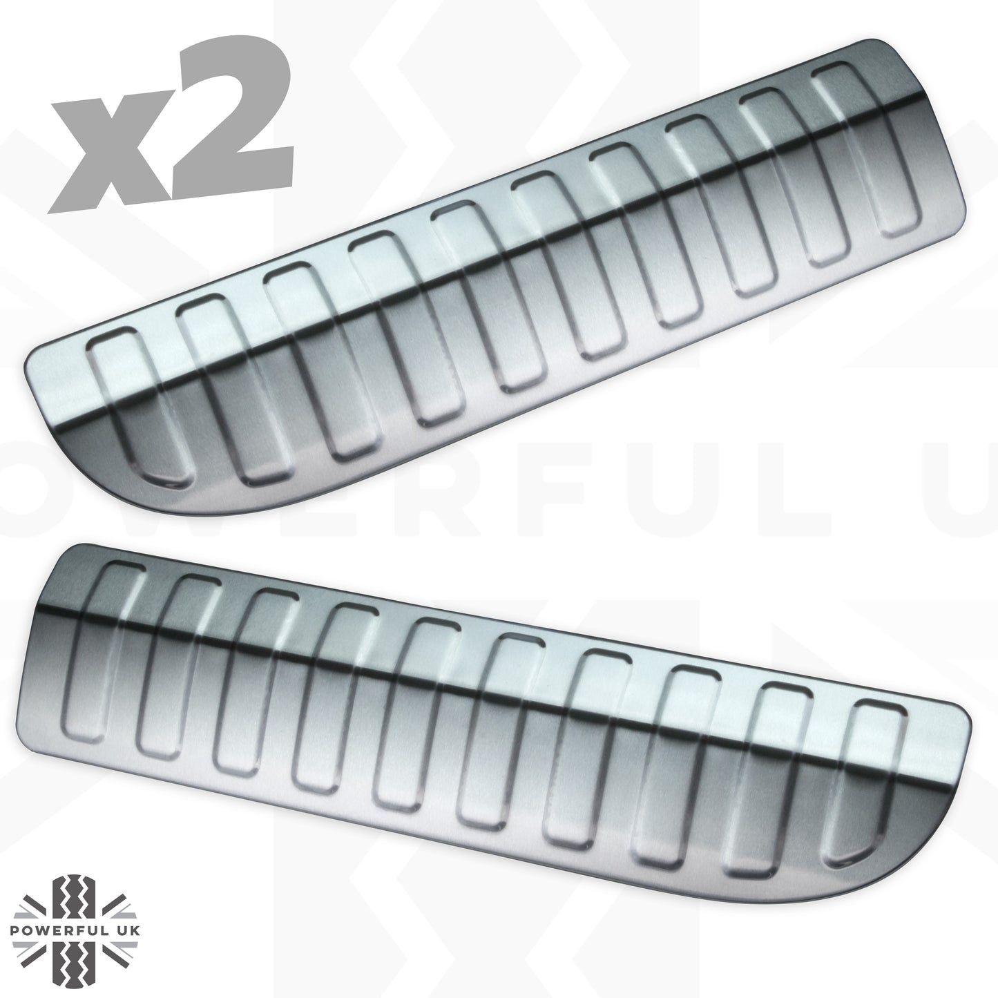 Rear Loadspace Finisher Upgrade Inserts - Stainless Steel for Range Rover Sport L494
