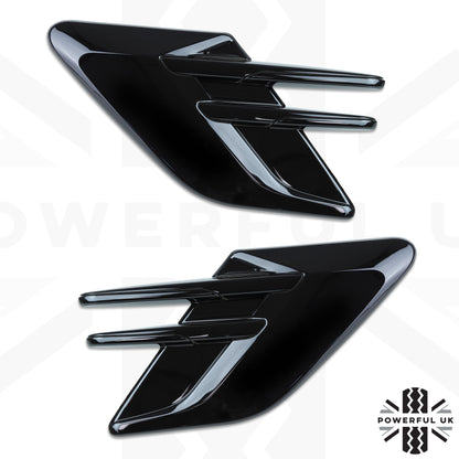2018 Side Vents (Pair) - Gloss Black for Range Rover Sport L494 2018