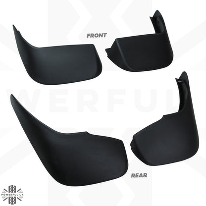 Front & Rear Mudflap Kit for Range Rover Sport L494 WITHOUT Side Steps
