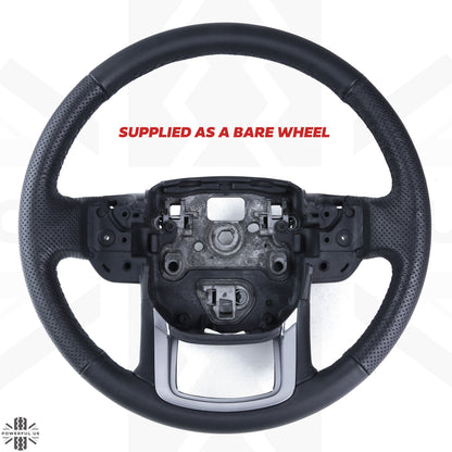 Steering Wheel - Non Heated -All Leather - Perforated Grip for Range Rover Sport L494