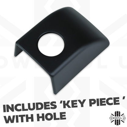 Door Handle Covers (8pc) for Range Rover L322   - Matt Black