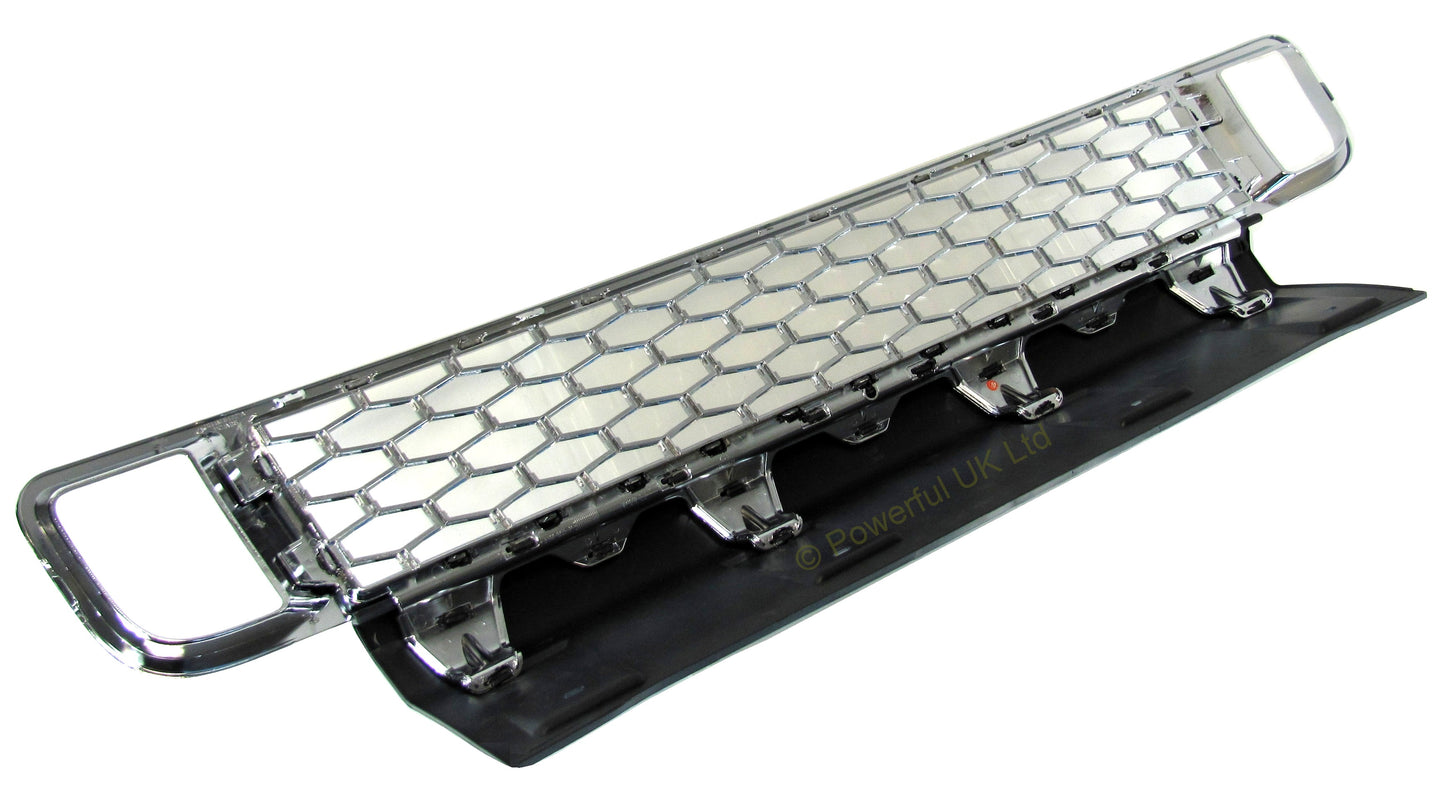 Tow Eye Cover Panel/Grille for Range Rover L322 Exterior Design Pack Front Bumper - Aftermarket