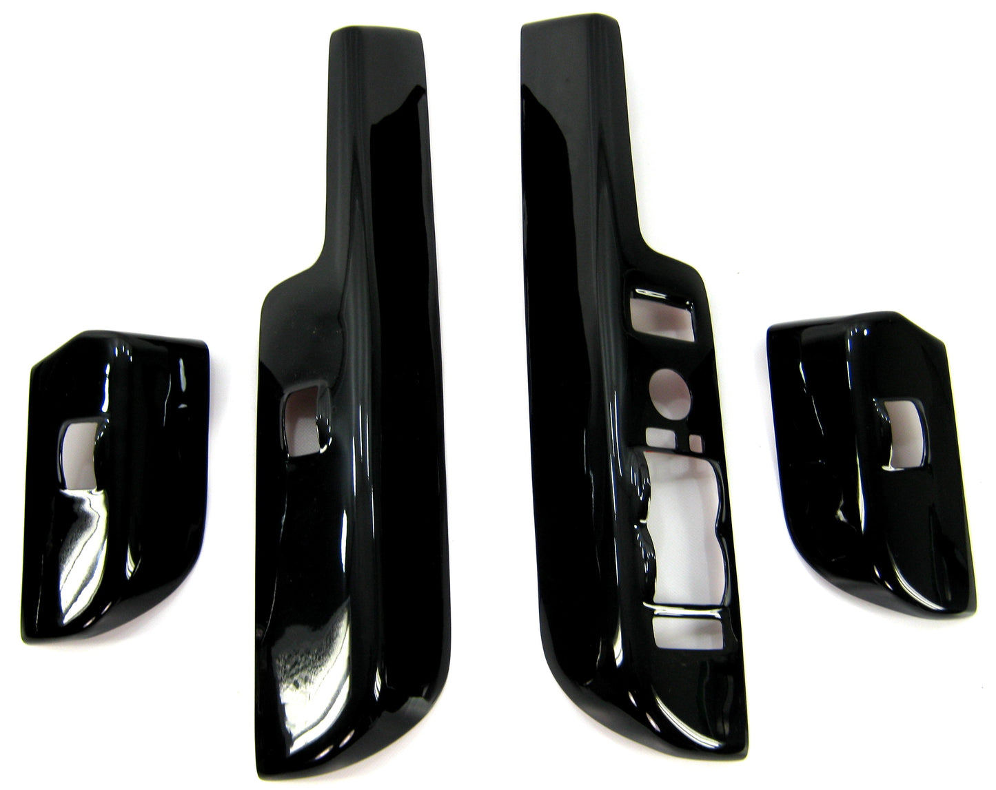 Interior Fascia Cover Kit (9pc)  for Range Rover L322 - Black Piano