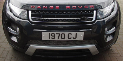 Front Grille - Autobiography Style - Black & Silver for Range Rover Evoque
