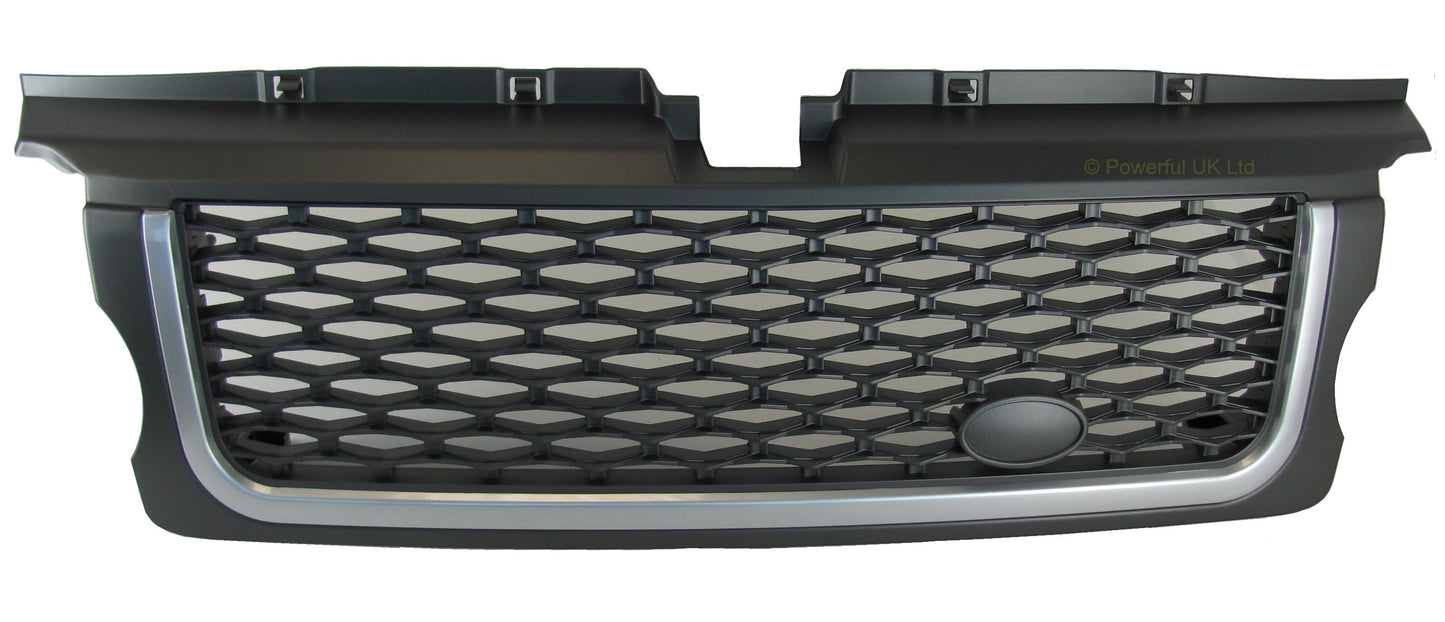 Front Grille - Grey/Silver/Grey for Range Rover Sport 05-09