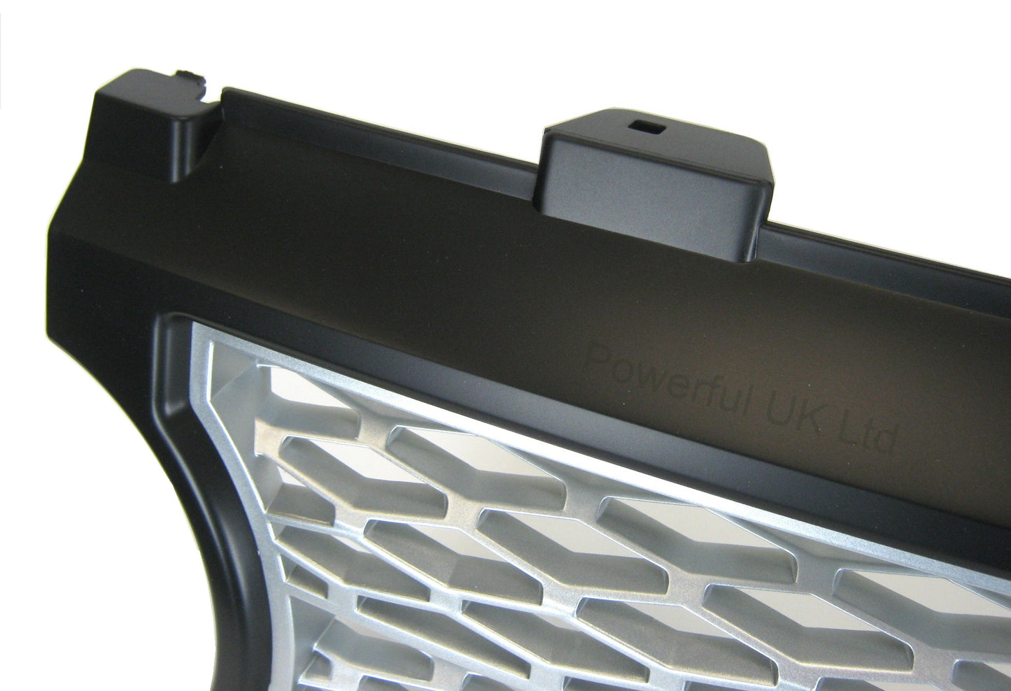 "Supercharged Style" Grille for Range Rover L322 05-09 - Black + Silver