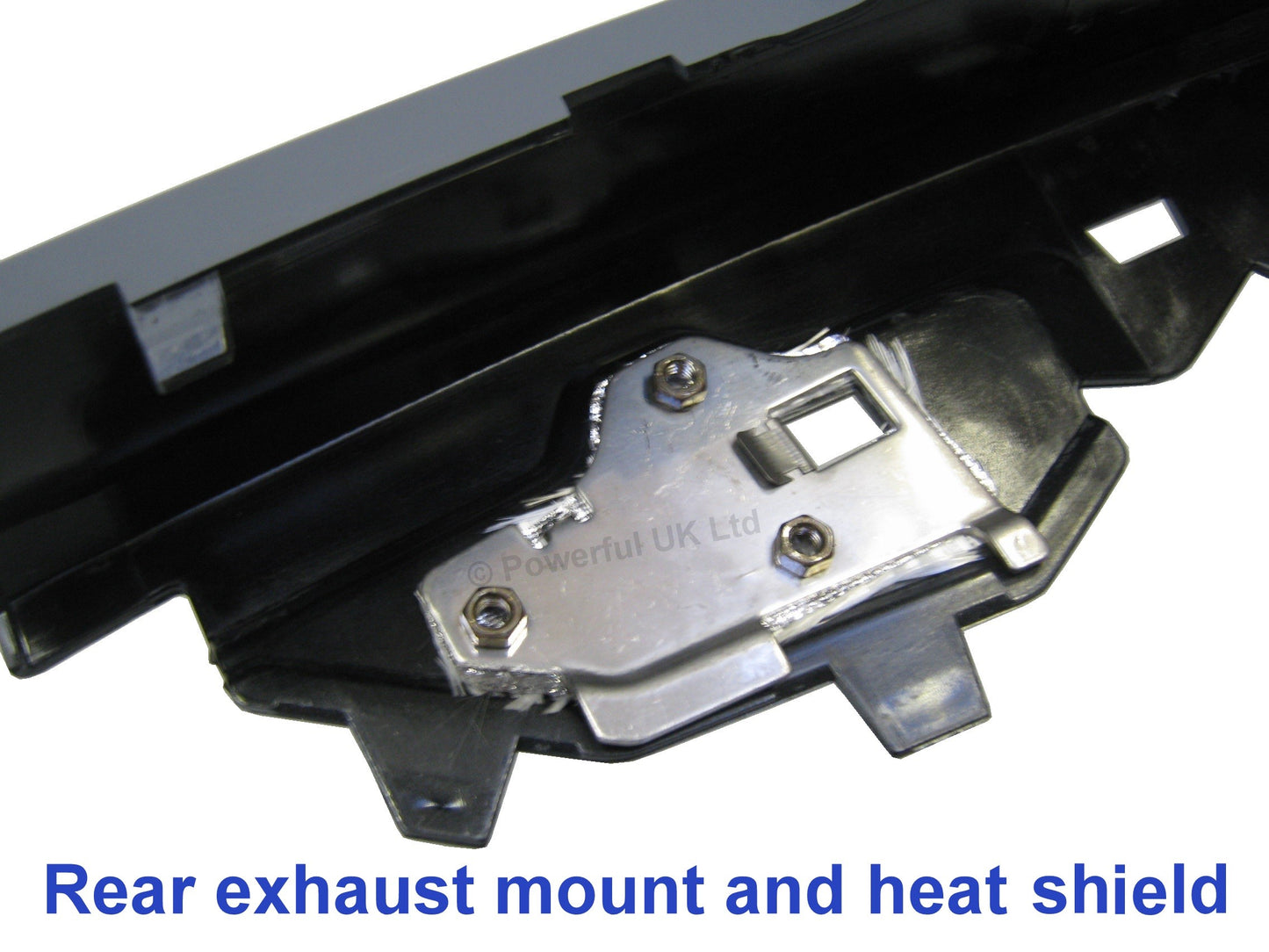 Insert Kit (3pc) for Range Rover L322 'Exterior Design Pack' Rear Bumper - ABS