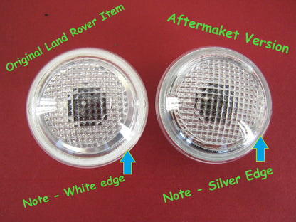 Side Repeaters (Pair) for Range Rover L322 - OE style Clear