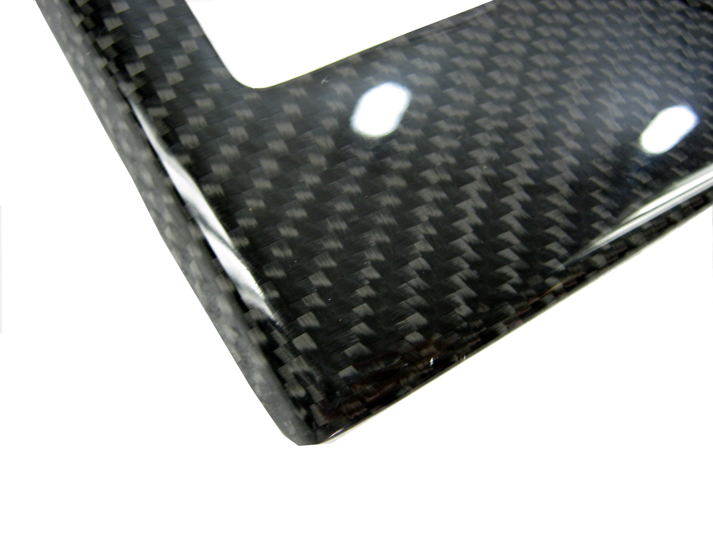 Clock Fascia Panel - Black Carbon for Range Rover L322