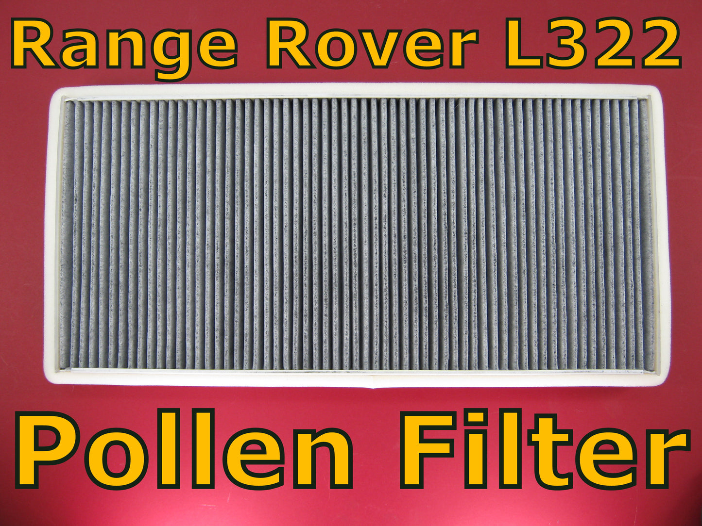 Replacement Pollen Filter for Range Rover L322