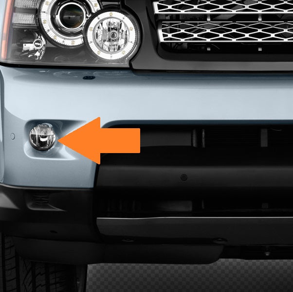 Front Bumper fog & DRL 2 in 1 LED lamps for Range Rover Sport 2010 ( Type 5 )
