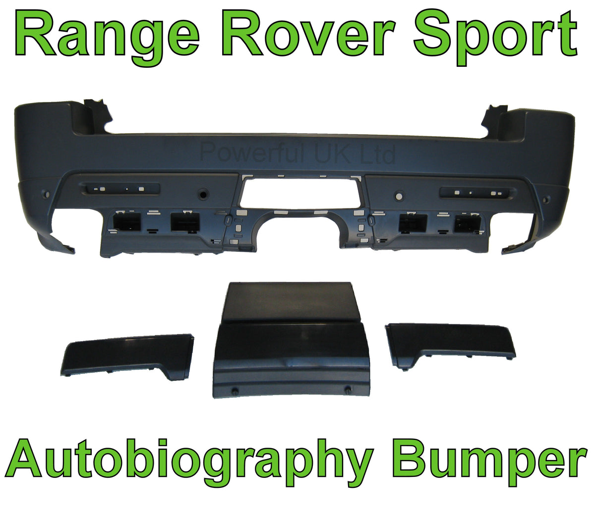 Range Rover Rear Bumper Parts Autobiography Style Bodykit ( Front & Rear Bumpers ) for Range Rover S ...