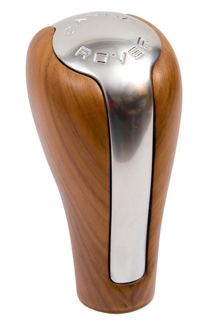 Gear Knob - Walnut + Chrome Insert for Range Rover Sport
