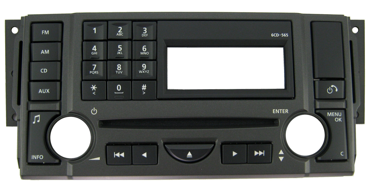 Replacement CD Radio Fascia - Genuine for Range Rover Sport