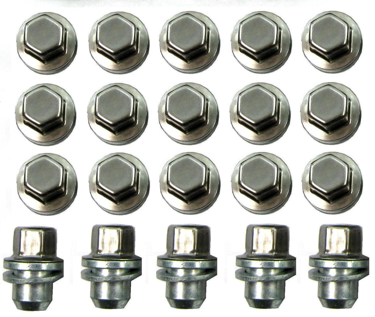 20pc Wheel Nut Kit for Range Rover Sport 2005-2012 (sloped end)