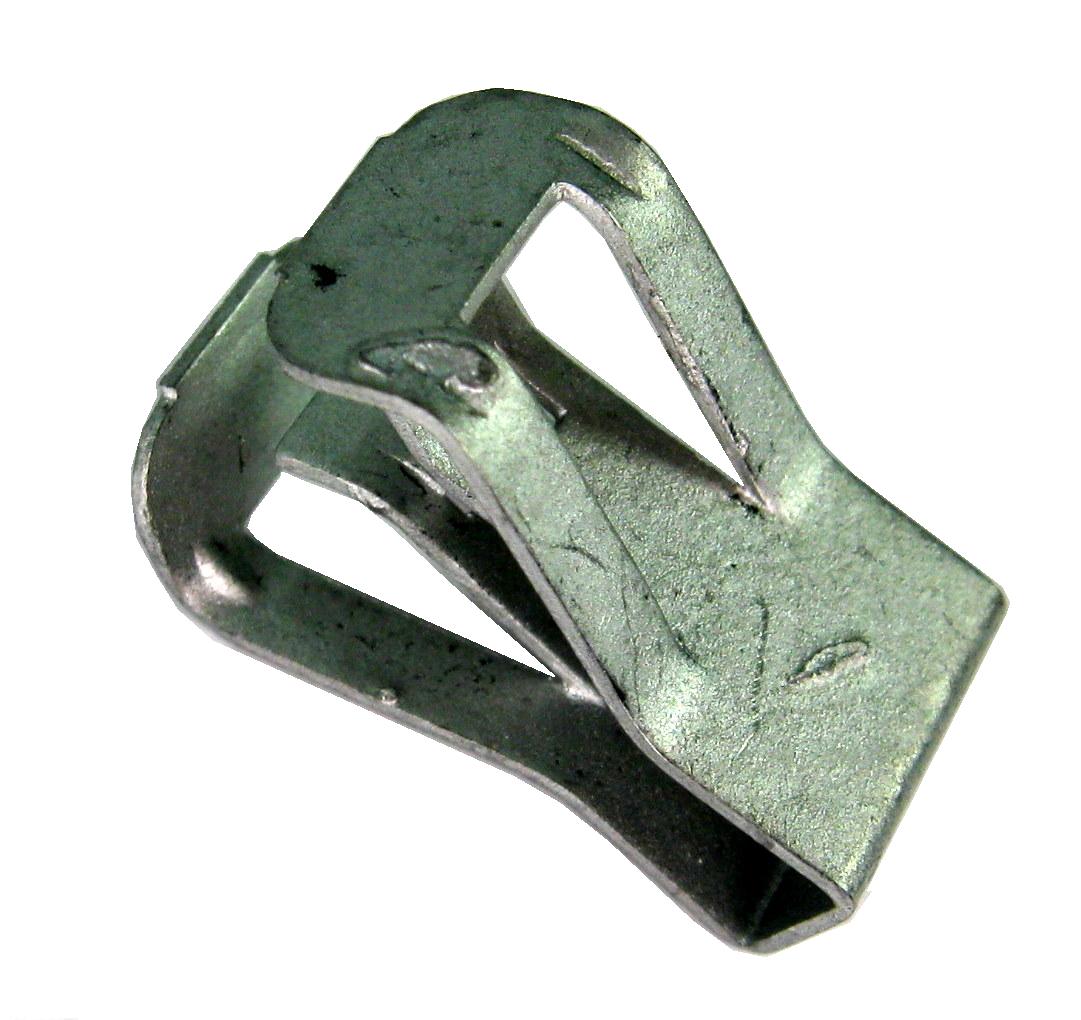 Metal Interior trim panel clip fastener x 4 - Genuine - for Land Rover Freelander 2