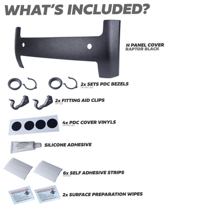 Front Bumper H-Panel Easy-Fit Cover for Land Rover Defender L663 - Raptor