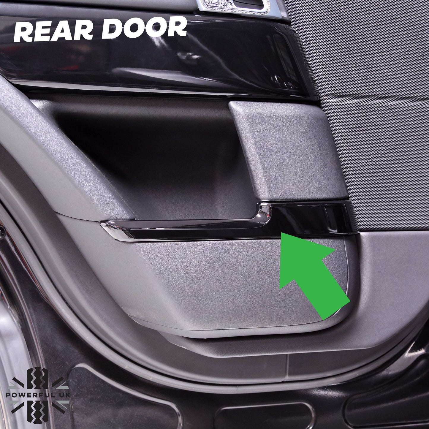 4x Door bin pocket liner Covers for Range Rover Sport L494 2013-17