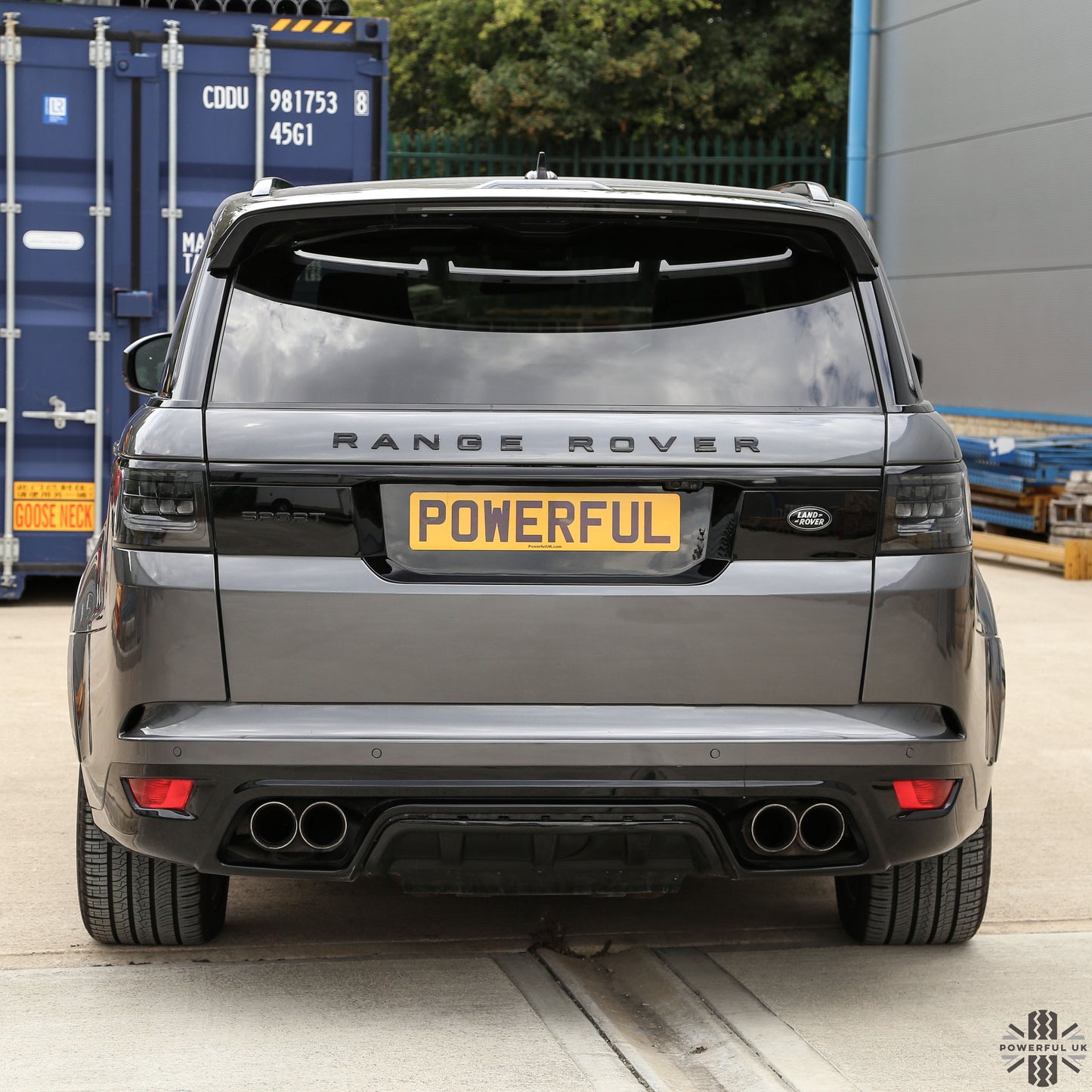 Dynamic Rear Tailgate Upgrade Panel for Range Rover Sport L494