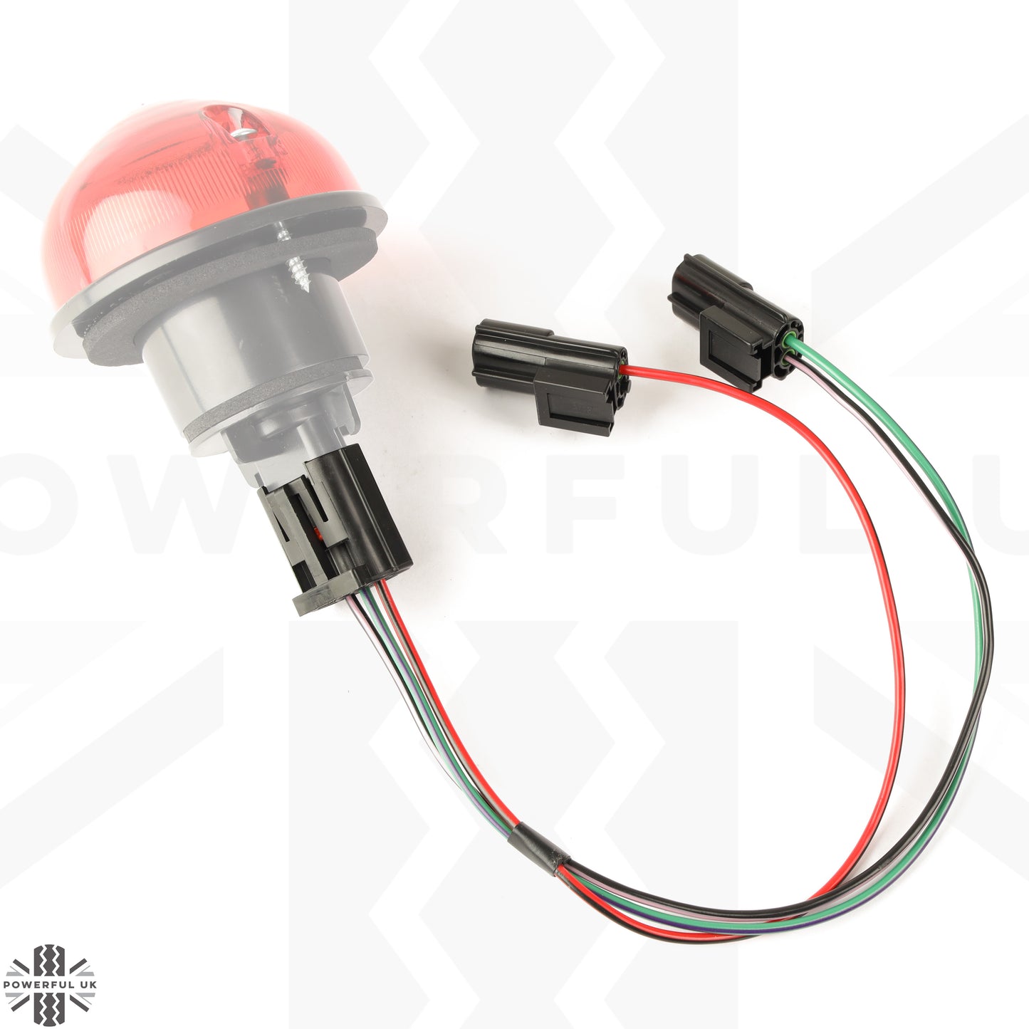 2x Stop/Tail Rear Light Loom for Land Rover Classic Defender (1994+)