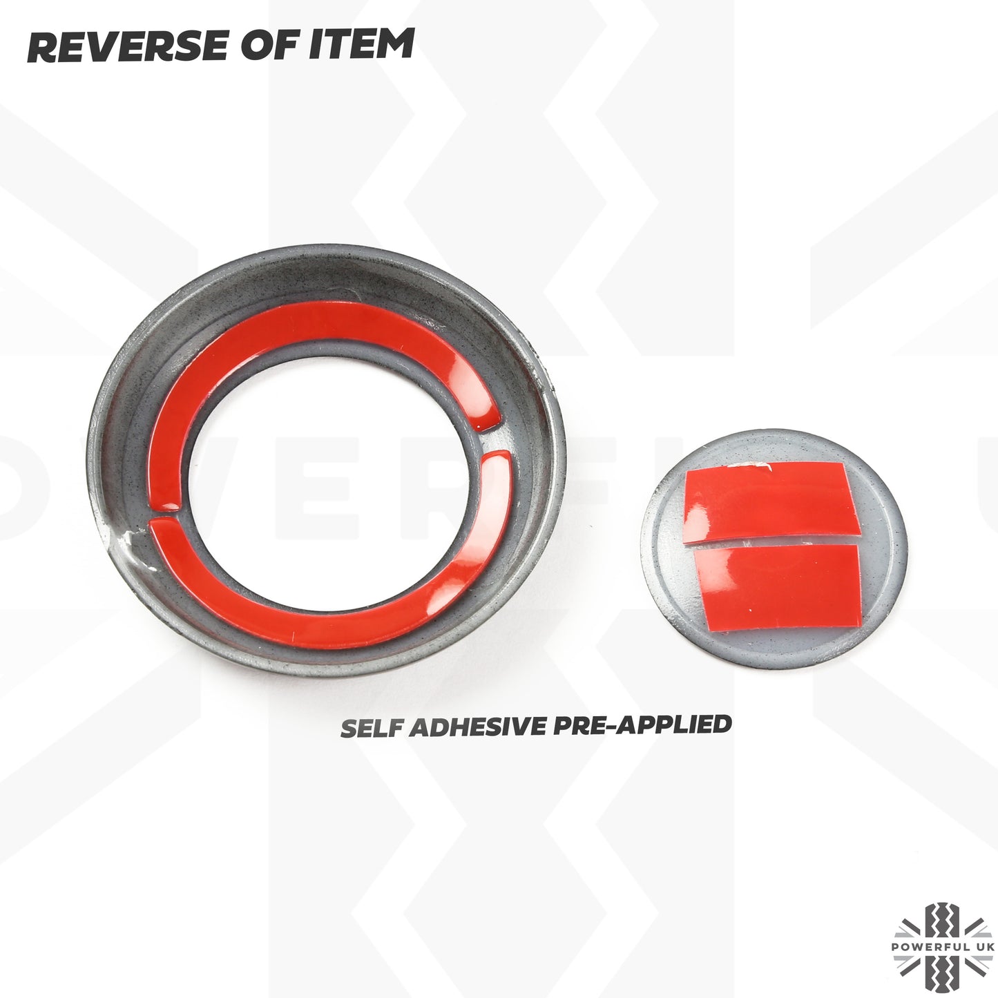 Rear Seat Headrest Button Covers for Land Rover Defender L663 - Gloss Black