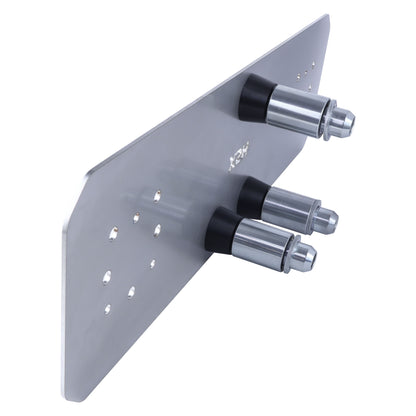 Fuel Can Spare Wheel Mount Kit for Land Rover Defender L663 - Twin Can