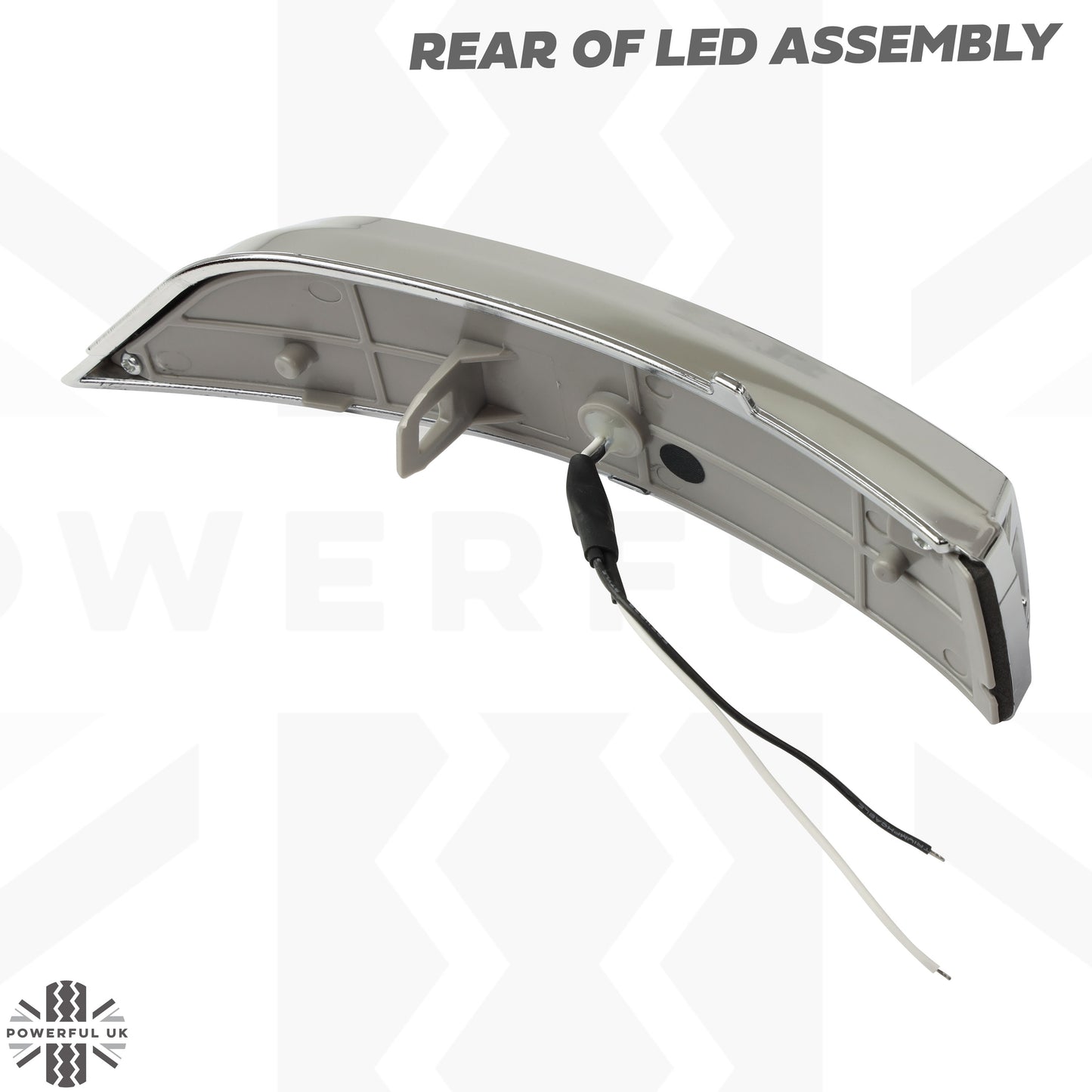 Wing Mirror LED Dynamic Indicator Kit for Ford Ranger T7 (2016-19) - Chrome