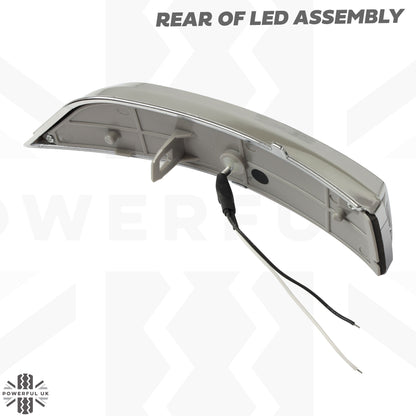 Wing Mirror LED Dynamic Indicator Kit for Ford Ranger T7 (2016-19) - Chrome