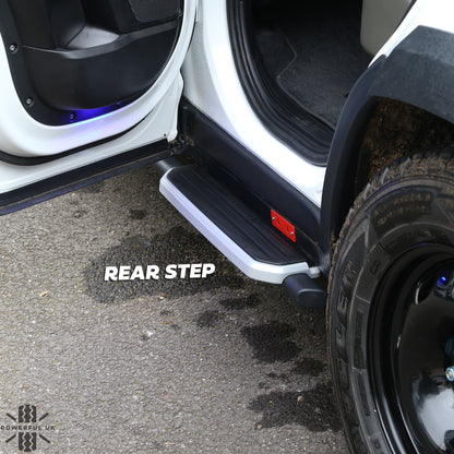 Fixed Side Steps (Genuine) + Extra Fitting Kit for Land Rover Defender L663 (110 Model)