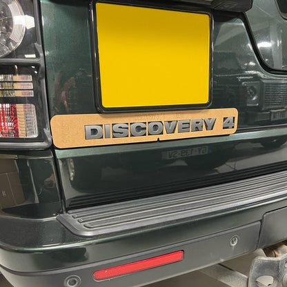 DISCOVERY 3/4 Rear Lettering Template for Land Rover Discovery 3/4
