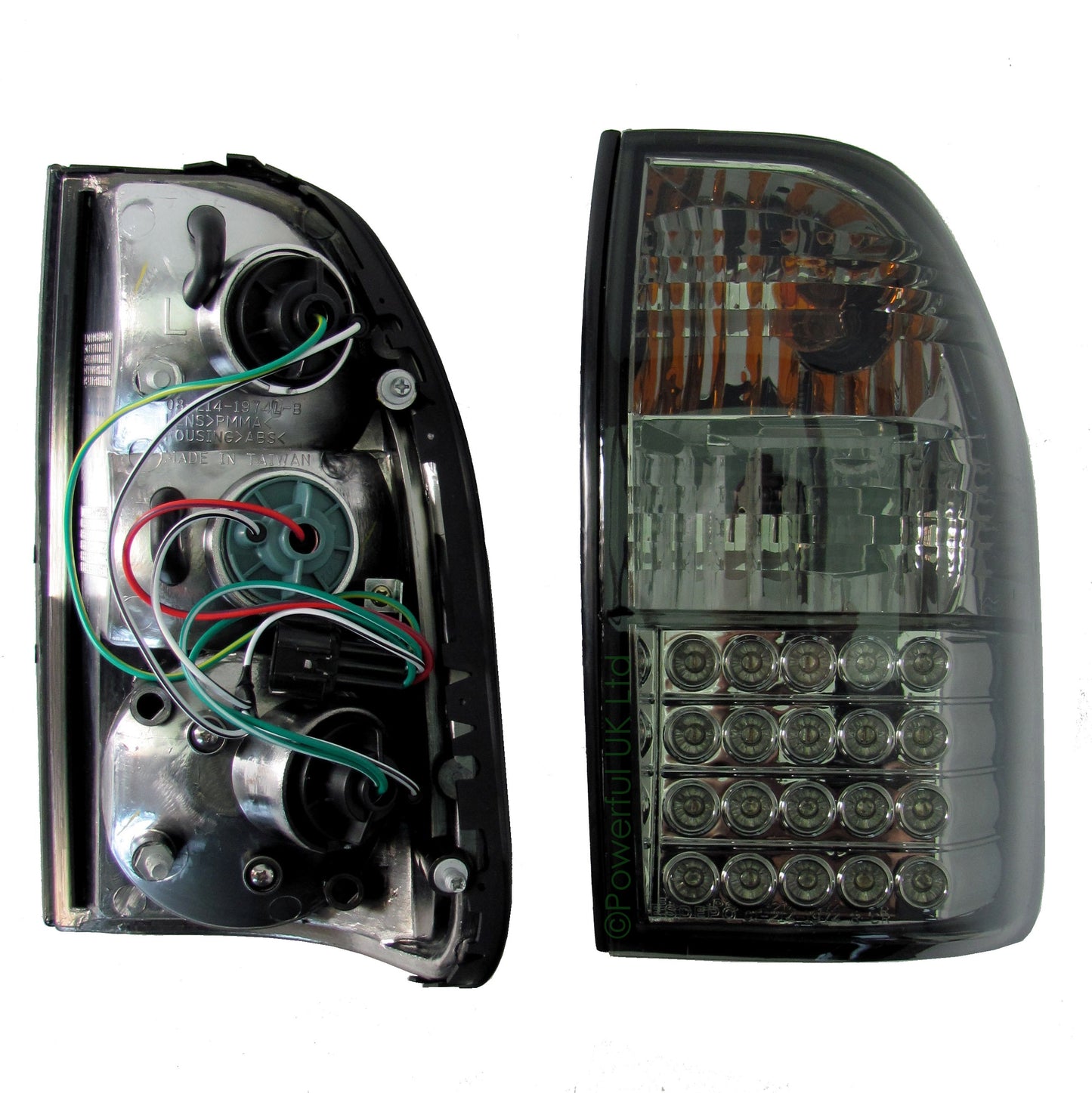 Rear Light Kit - LED Smoked for Mitsubishi L200