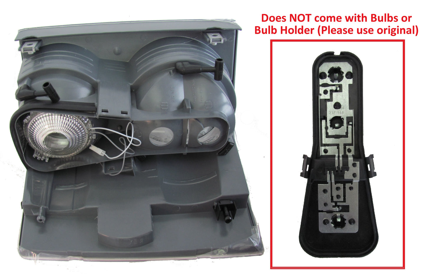 Rear Light Clear/Clear "Supercharged Type" for Range Rover L322 2002-09 - LEFT LH