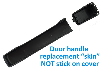 Door Handle "Skins" for Range Rover Sport L320 fitted with 2 pc Handle - Matt Black