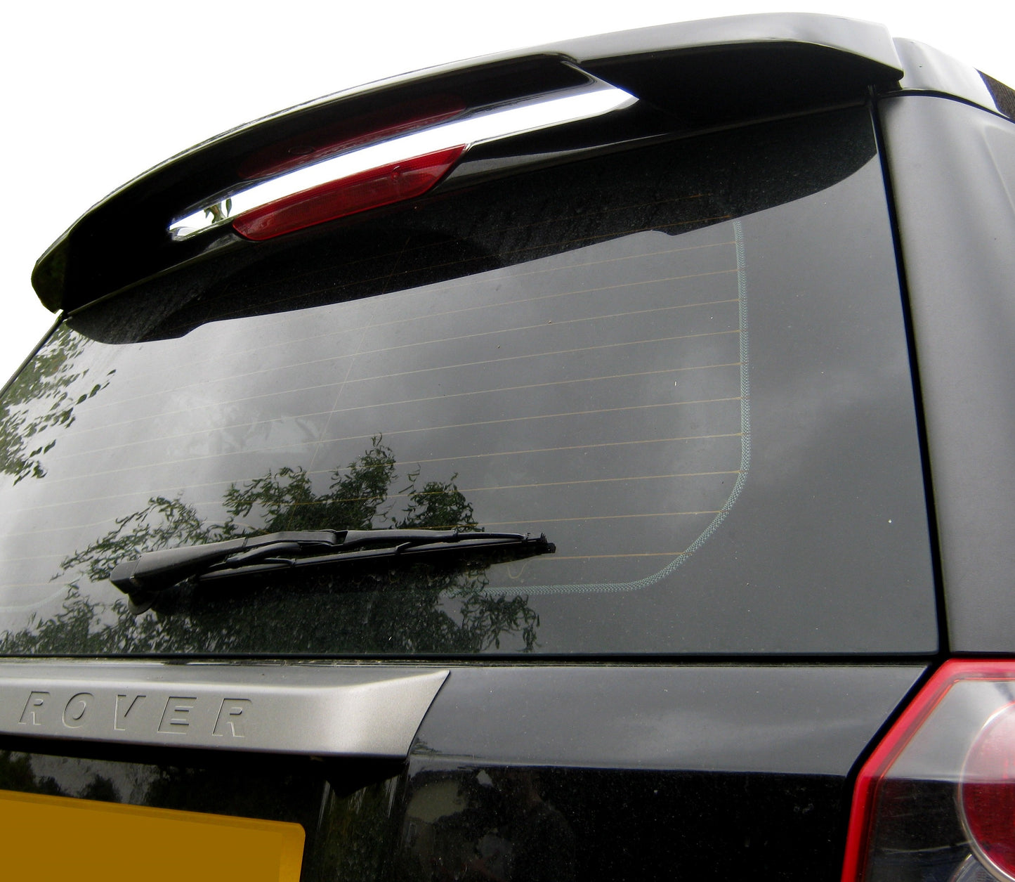 Rear Tailgate Spoiler Kit - Primer - for Land Rover Freelander 2