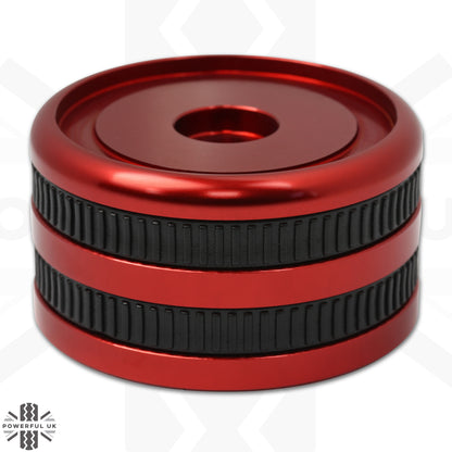 Rotary Shifter in Red - Genuine - for Range Rover L322 (2010-12)